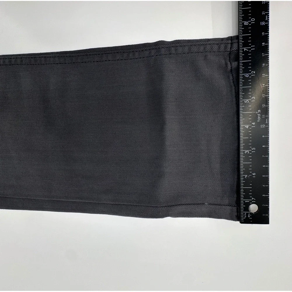 Levi's 511 Slim Fit Jeans Men 34x30 Charcoal Gray Denim Stretch Comfort Mid Rise